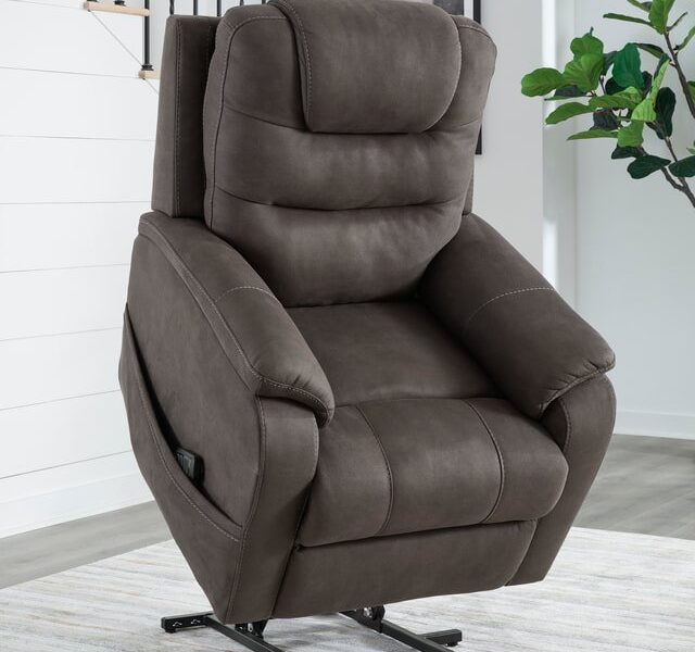 Ashley 1760912 Power Lift Recliner (HEAT/MASSAGE)