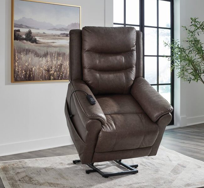 Ashley 1800412 - Power Lift Recliner (Heat/Massage)
