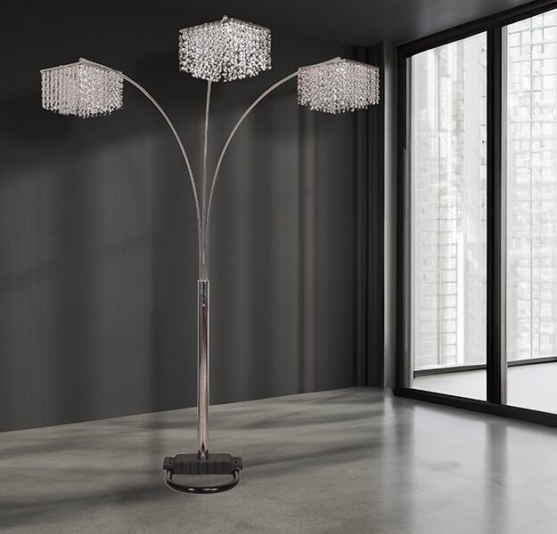 6217F-SV FLOOR LAMP