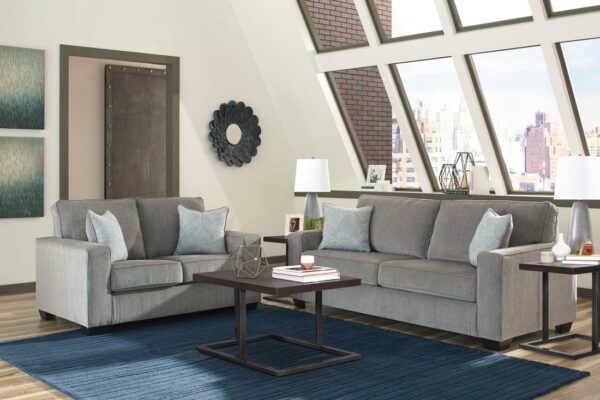 87214-38-35-t194_orig.jpg Ashley 872-14 - Sofa & Loveseat Set