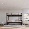 BB12 Twin/Twin Bunk Bed Black