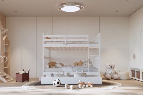 bb31_orig.jpeg BB31 Full/Full Bunk Bed w/Twin Trundle White