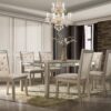 Clara - Dining Table + 6 Chair Set