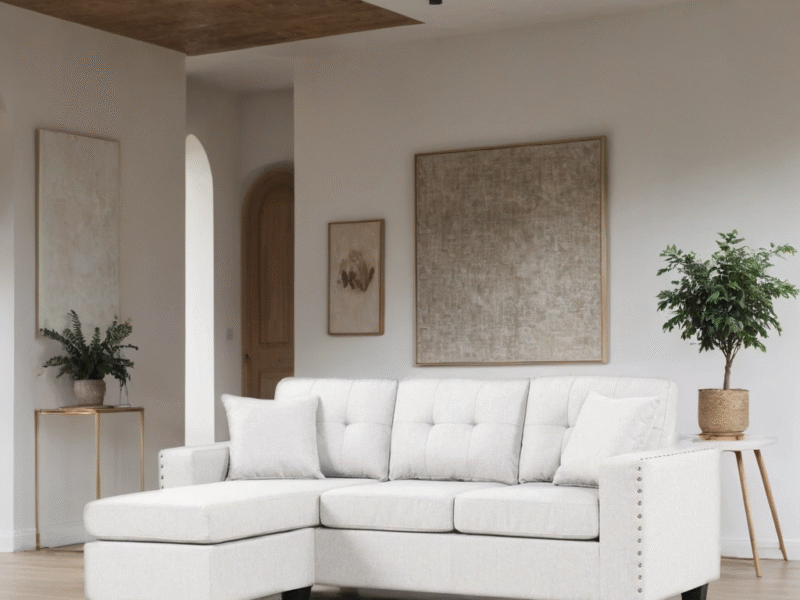 Cris Sand - Reversible Sectional