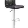 D120-130 Black Swivel Barstool