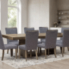 D901 - Dining Table + 8 Chair Set