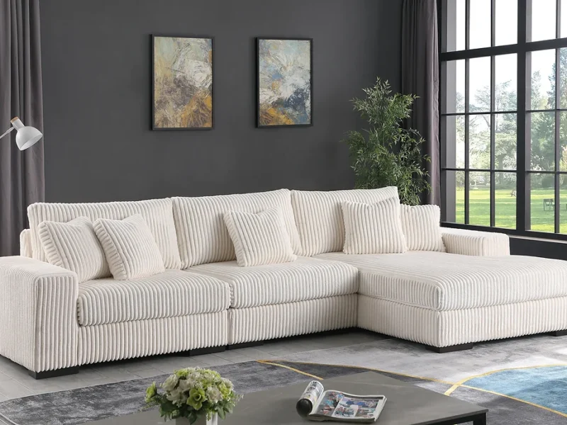 S859 Comfy 3pcs (Ivory)