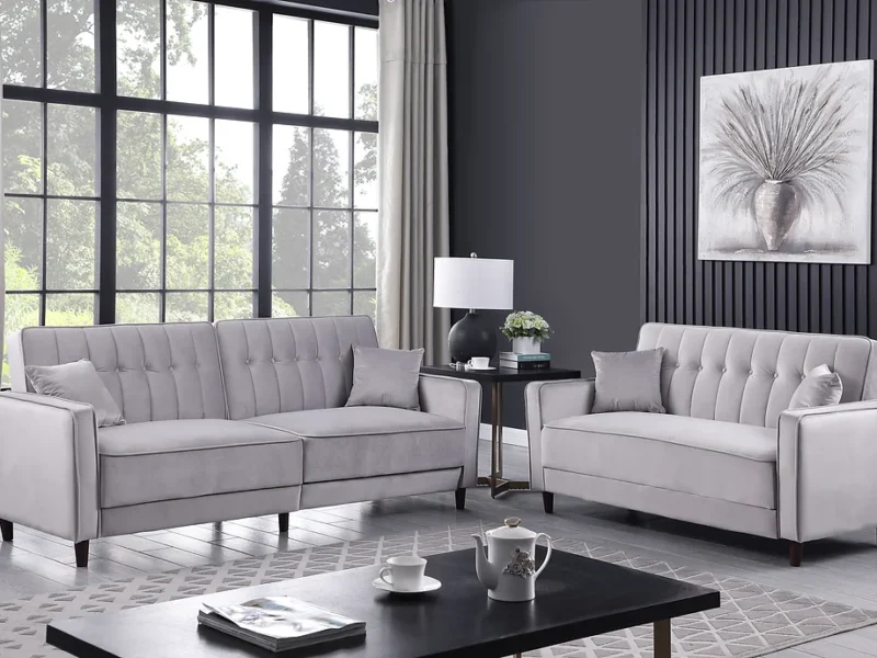 S350 Cozy Adjustable Bed(Grey)