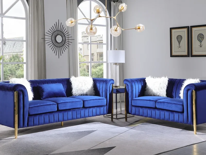 S8288 Fara (Blue/Gold)