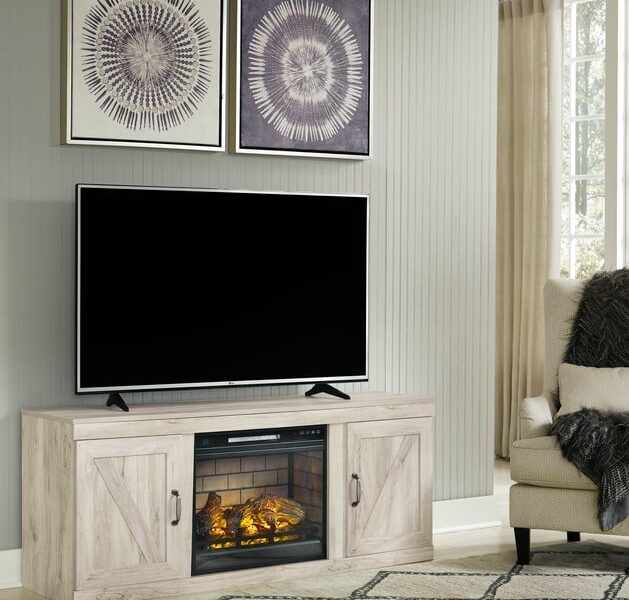 EW0331-268 - TV Stand w/Fireplace 60"L