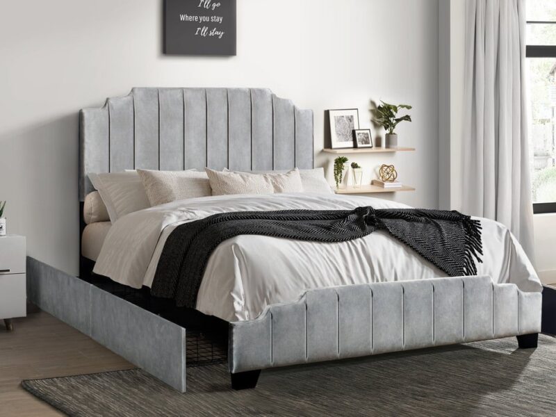 HH970 Platform Bed - Full, Queen, King