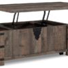 T466-9 - Lift Top Cocktail Table